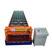 Galvanized steel Color Steel trapezoidal sheet coil roof tile roll forming machine